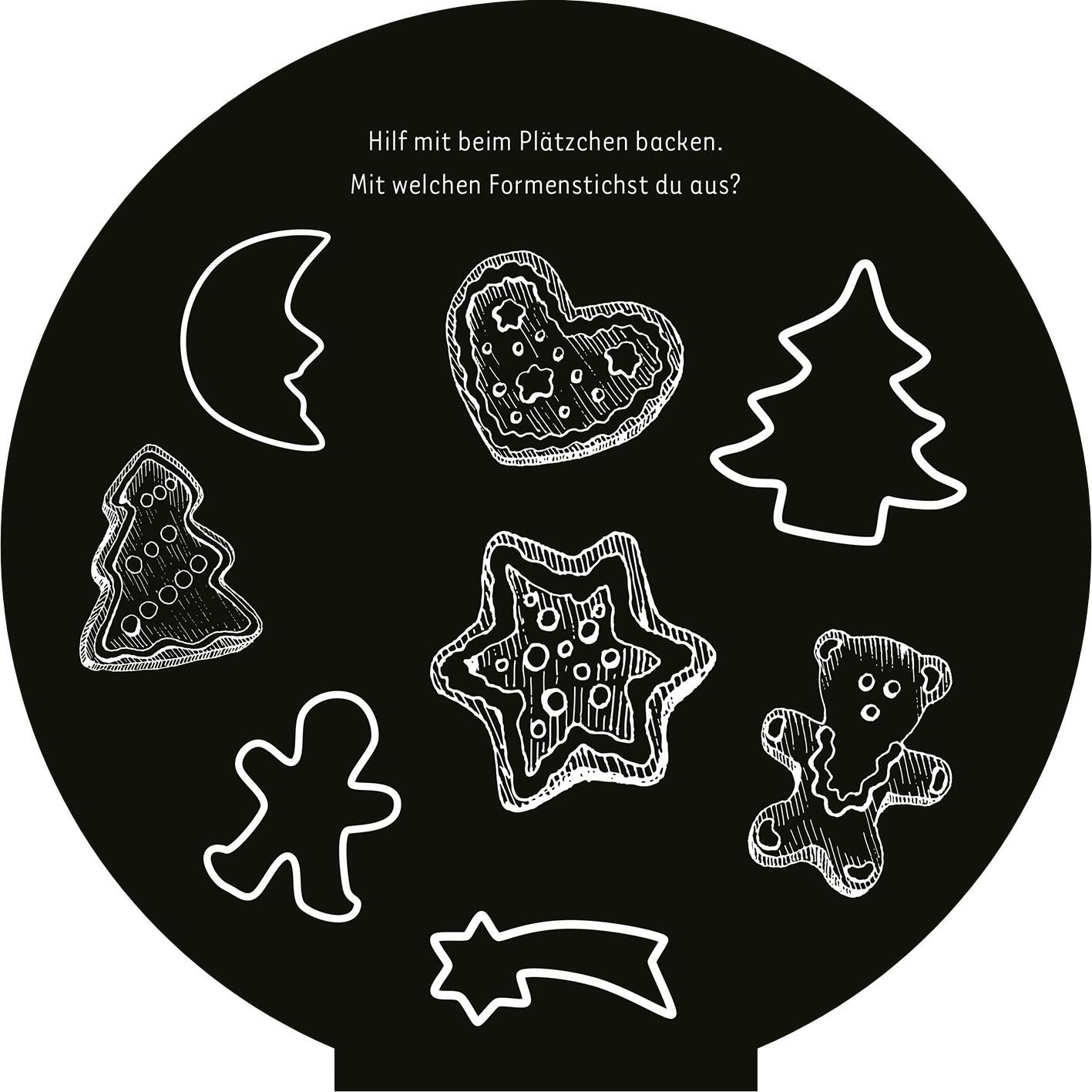 Meine Kritzkratz-Weihnachtskugel