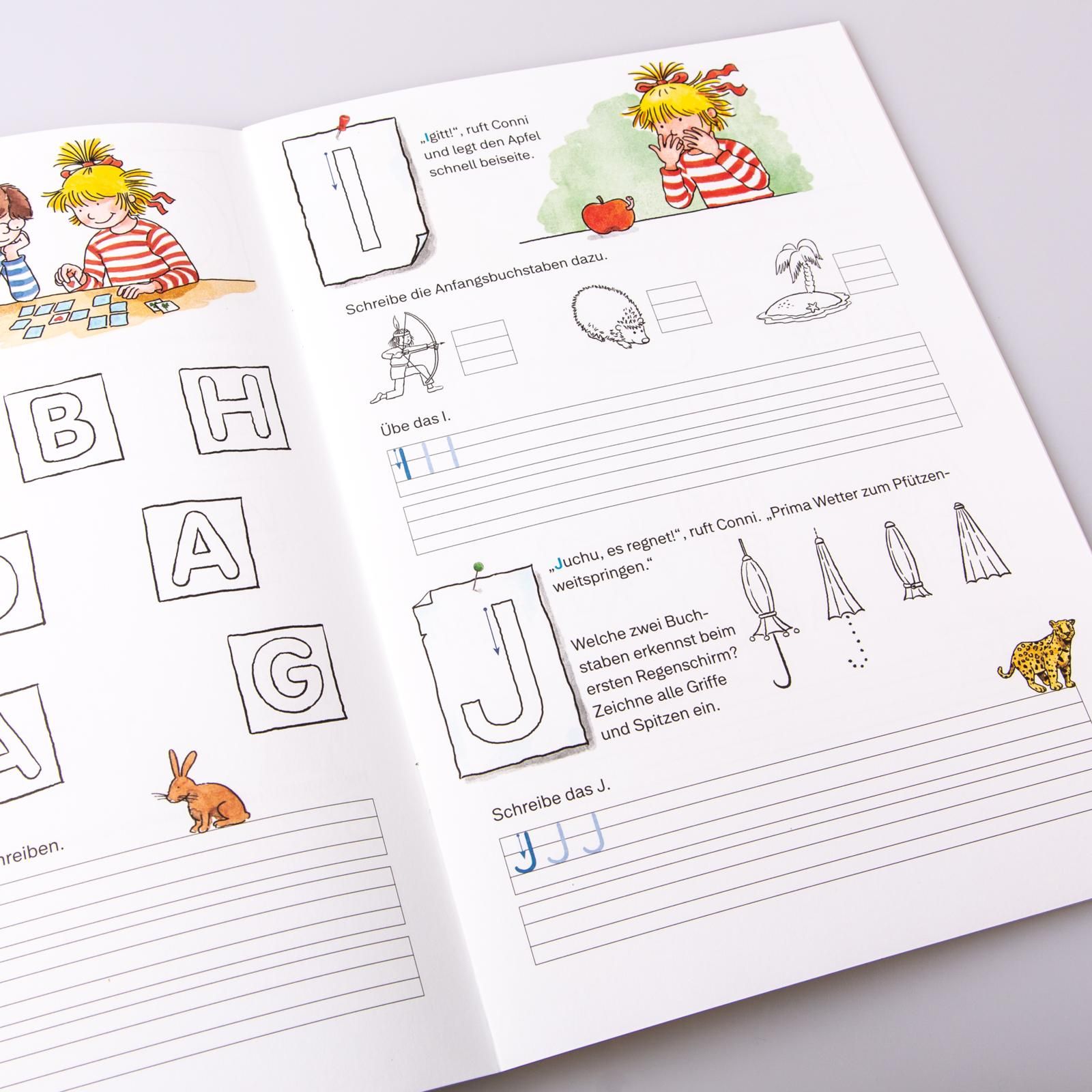 Conni Gelbe Reihe (Beschäftigungsbuch): Buchstaben schreiben (Mängelexemplar)