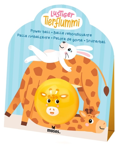 X_Lustiger Tierflummi (Motiv wird zufällig gewählt)