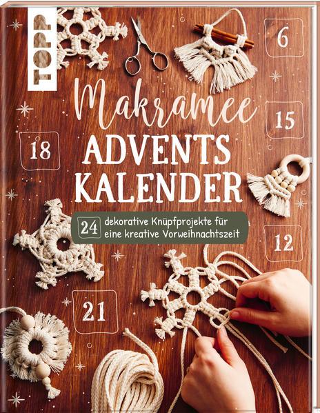 Makramee Adventskalender - 24 dekorative Knüpfprojekte (Mängelexemplar)