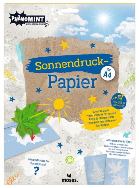 PhänoMINT Sonnendruck-Papier A4