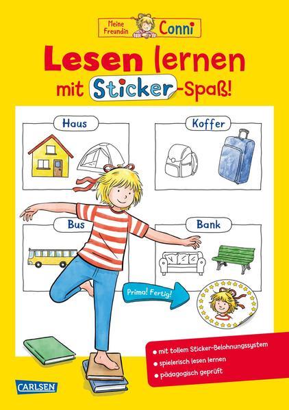 Conni Gelbe Reihe: Lesen lernen mit Sticker-Spaß (Mängelexemplar)