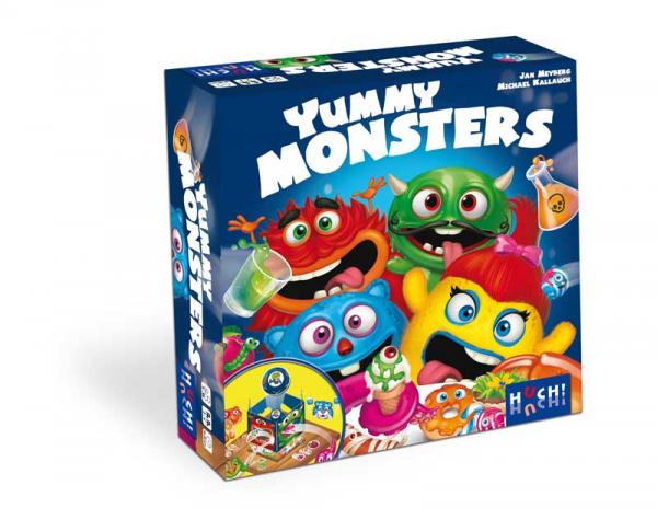 Yummy Monsters - Actionreiches Wurf-Monsterfütterspiel