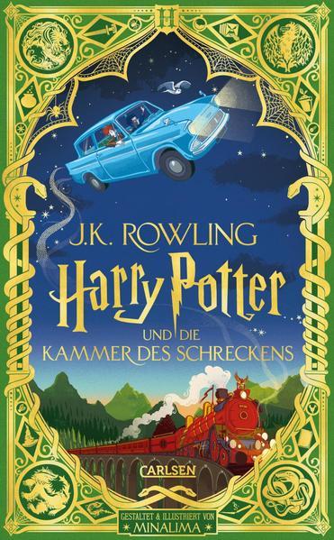 Harry Potter und die Kammer des Schreckens (MinaLima-Edition mit 3D-Papierkunst 2) (Mängelexemplar)