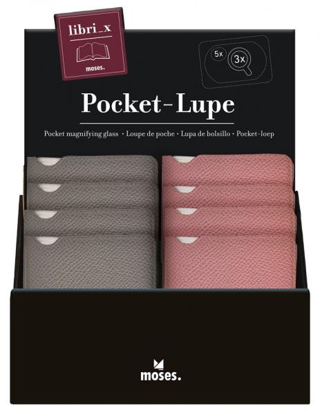 libri_x Pocket-Lupe (Farbe wird zufällig gewählt)