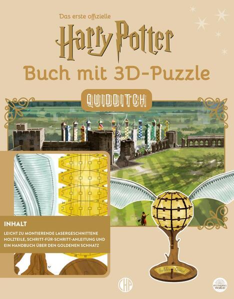 Harry Potter - Quidditch - Das offizielle Buch mit 3D-Puzzle Fan-Art (Mängelexemplar)