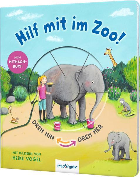 Dreh hin – Dreh her: Hilf mit im Zoo! (Mängelexemplar)