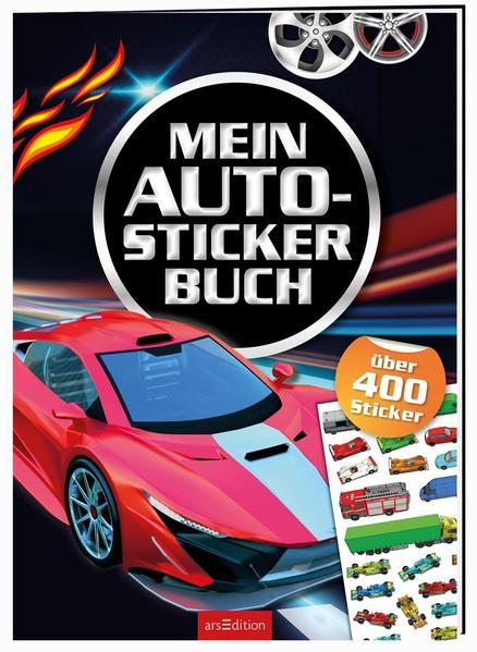 Mein Auto-Stickerbuch - Über 400 Sticker