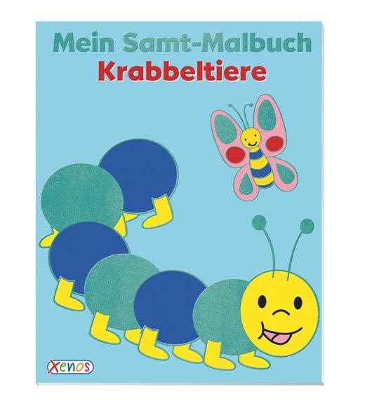 Mein Samt-Malbuch: Krabbeltiere (Mängelexemplar)