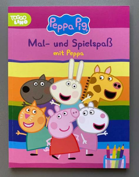 Peppa Pig: Mal- und Spielspaß mit Peppa (Mängelexemplar)