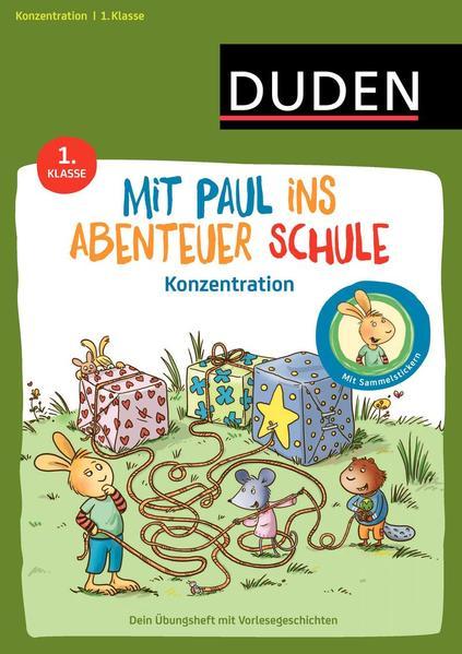 Mit Paul ins Abenteuer Schule - Konzentration - 1. Klasse (Mängelexemplar)