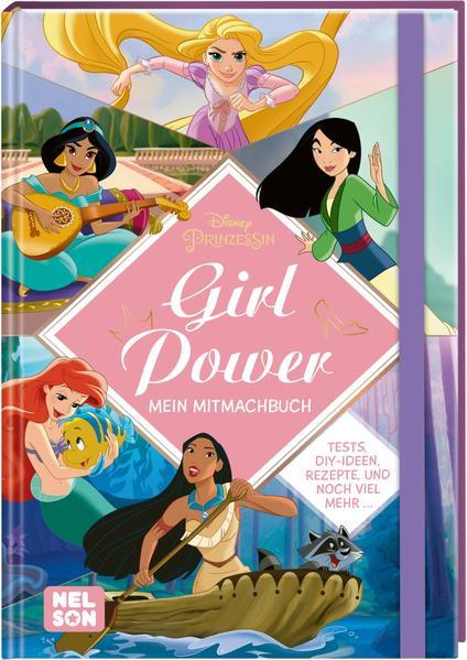 Disney Prinzessin: Girl Power - Eintragbuch - Mein Mitmachbuch