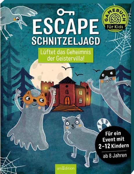 Escape-Schnitzeljagd – Lüftet das Geheimnis der Geistervilla!