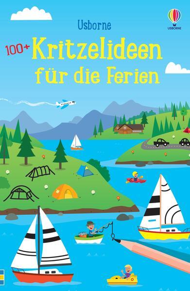 100+ Kritzelideen für die Ferien - Vorlagen mit kreativen Mal- und Kritzelideen (Mängelexemplar)