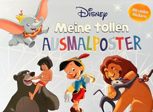 Disney Klassiker: Meine tollen Ausmalposter (Mängelexemplar)