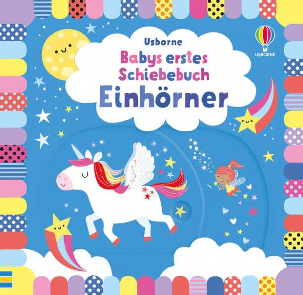 Babys erstes Schiebebuch: Einhörner (Mängelexemplar)