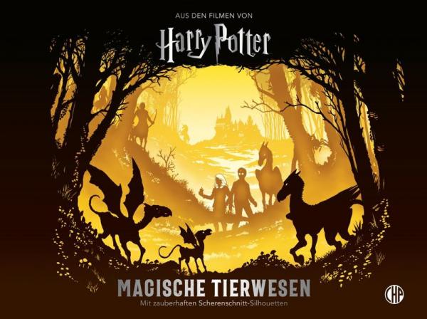 Harry Potter - Magische Tierwesen - Mit zauberhaften Scherenschnitt-Silhouetten (Mängelexemplar)