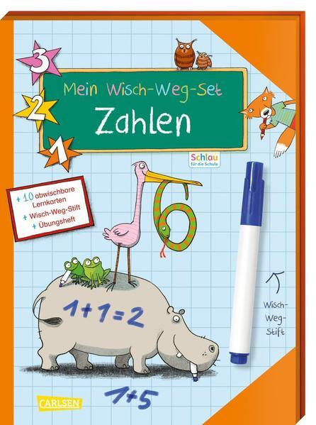 Schlau für die Schule: Mein Wisch-Weg-Set: Zahlen (Mängelexemplar)
