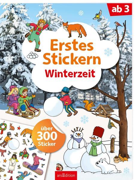 Erstes Stickern Winterzeit - Über 300 Sticker (Mängelexemplar)