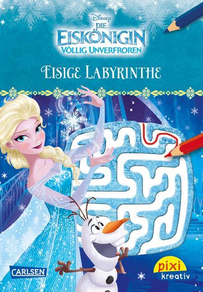 Pixi kreativ 100: Disney: Die Eiskönigin - Eisige Labyrinthe (Mängelexemplar)