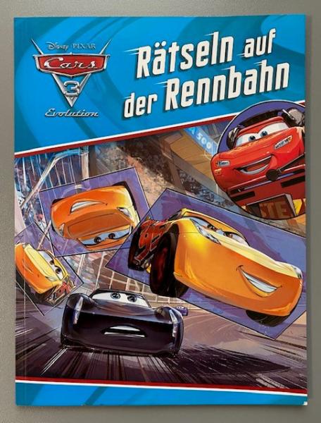 Disney: Cars 3 Rätseln auf der Rennbahn (Mängelexemplar)