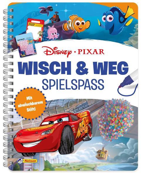 Disney Pixar: Wisch &amp; Weg - Buch mit abwischbaren Seiten und Stift (Mängelexemplar)