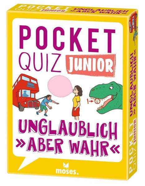 Pocket Quiz junior Unglaublich, aber wahr (Mängelexemplar)