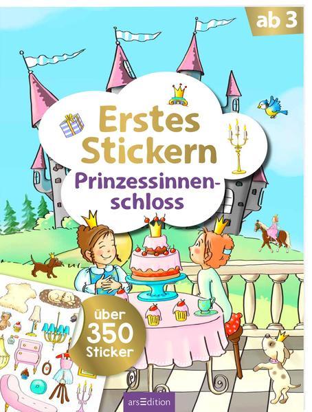 Erstes Stickern – Prinzessinnenschloss - Über 350 Sticker