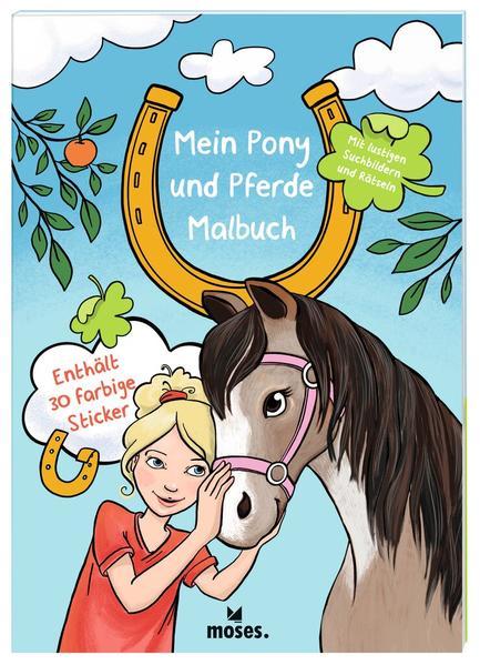 Mein Pony und Pferde Malbuch (Mängelexemplar)