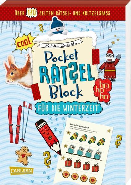 Pocket-Rätsel-Block: für die Winterzeit - Kinderbeschäftigung ab 9 (Mängelexemplar)