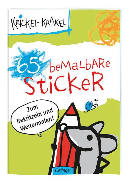 Krickel-Krakel. 65 bemalbare Sticker