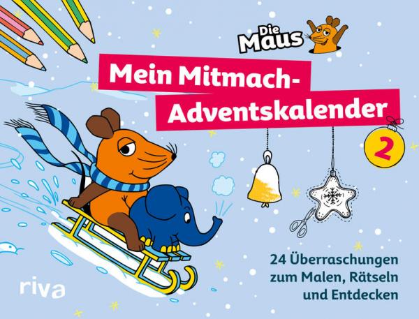 Die Maus – Mein Mitmach-Adventskalender 2 (Mängelexemplar)