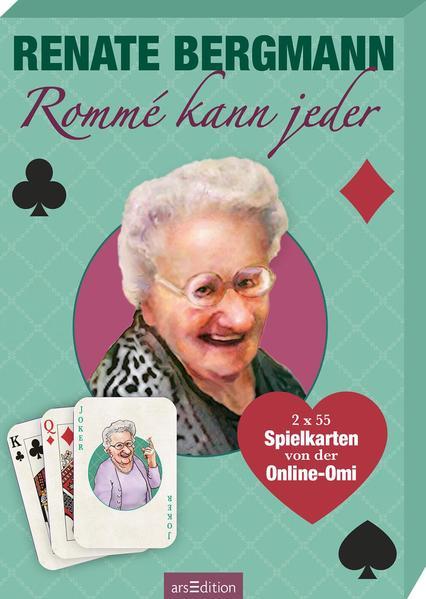 Rommé kann jeder - 2 x 55 Spielkarten von der Online-Omi