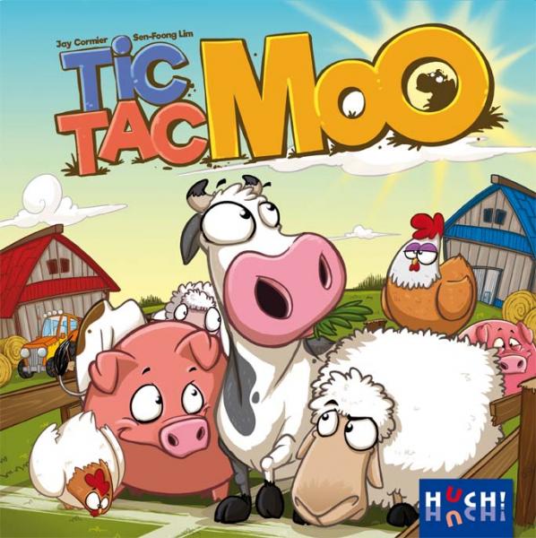 Tic Tac Moo - Taktische Herumtreiberei auf dem Bauernhof für Zwei