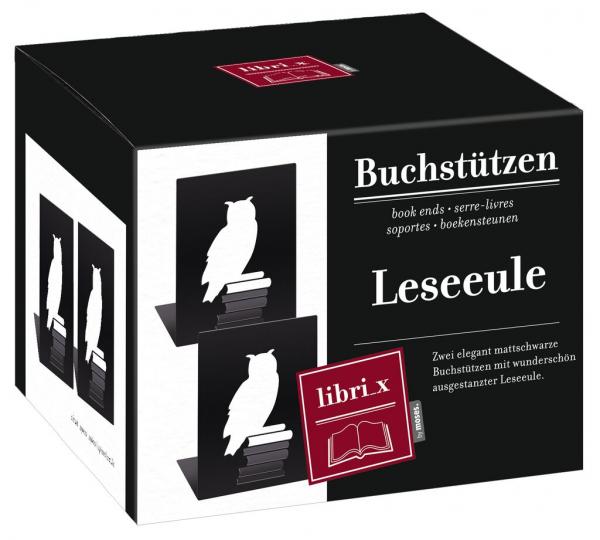 libri_x Buchstützen Leseeule (2er Set)