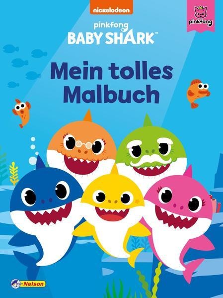 Baby Shark: Baby Shark: Mein tolles Malbuch