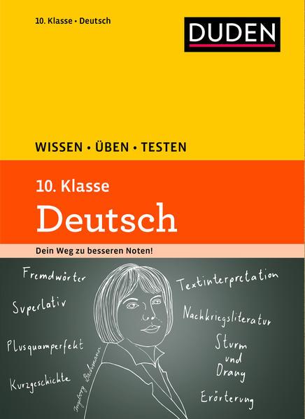 Wissen – Üben – Testen: Deutsch 10. Klasse (Mängelexemplar)