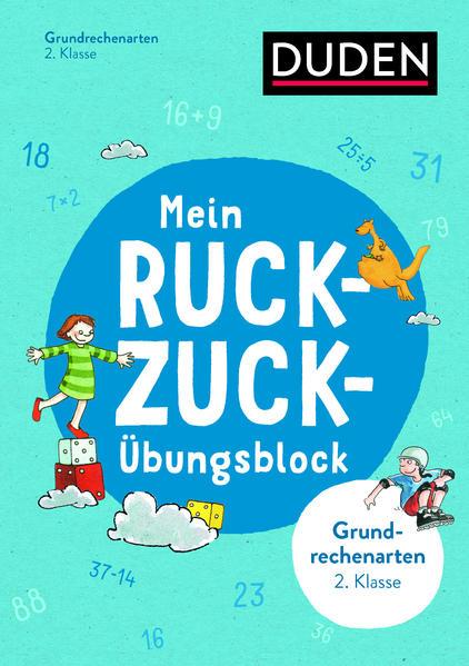 Mein Ruckzuck-Übungsblock Grundrechenarten 2. Klasse (Mängelexemplar)