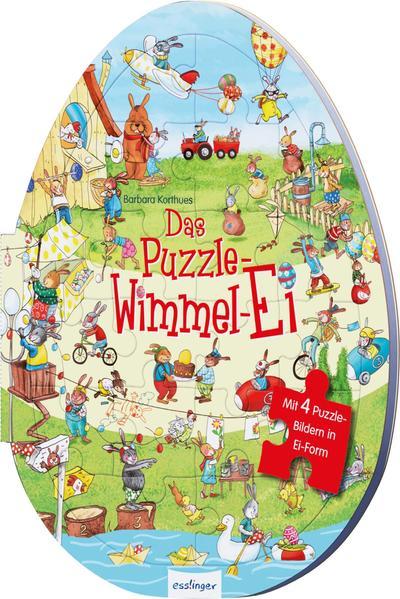 Das Puzzle-Wimmel-Ei - Ein Spiel- und Mitmachbuch, Ostergeschenk (Mängelexemplar)