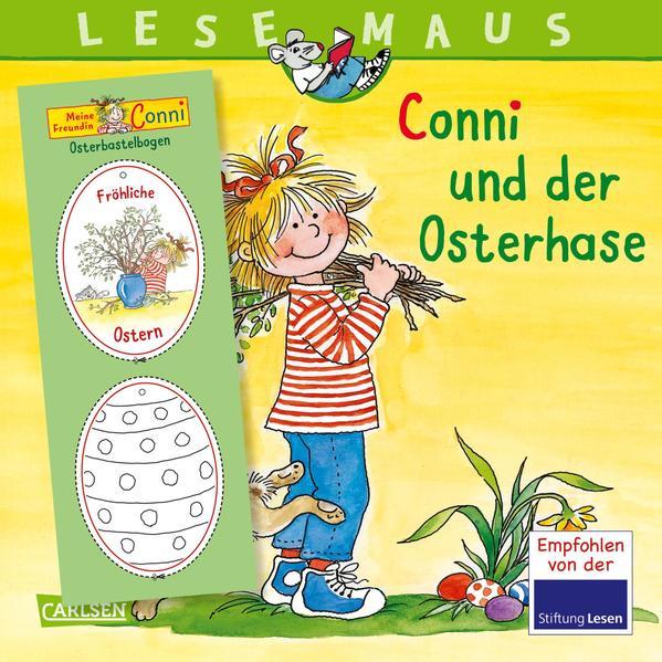 LESEMAUS 77: Conni und der Osterhase - Mit buntem Oster-Anhänger (Mängelexemplar)