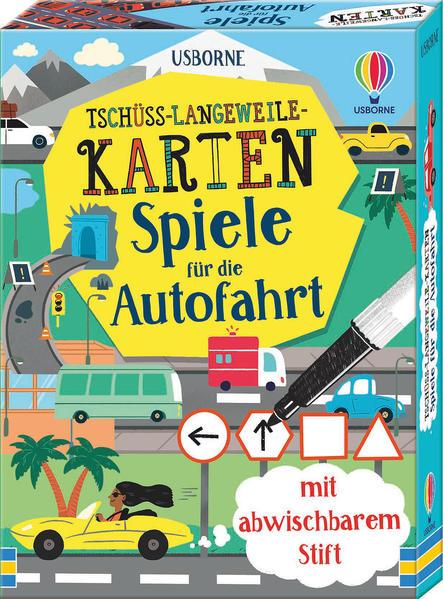 Tschüss-Langeweile-Karten: Spiele für die Autofahrt (Mängelexemplar)