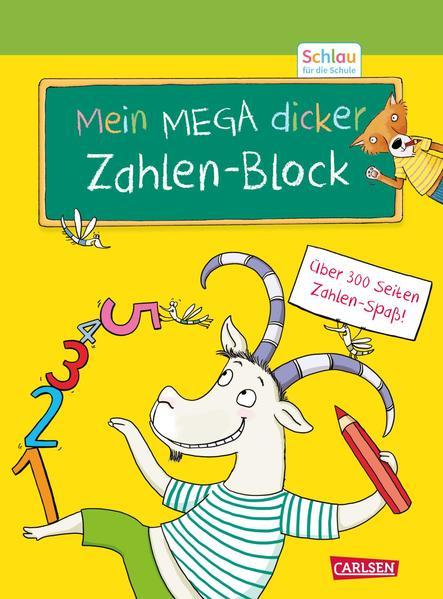 Schlau für die Schule: Mein MEGA dicker Zahlen-Block (Mängelexemplar)