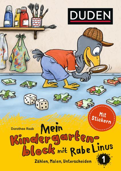 Mein Kindergartenblock mit Rabe Linus (1) (Mängelexemplar)