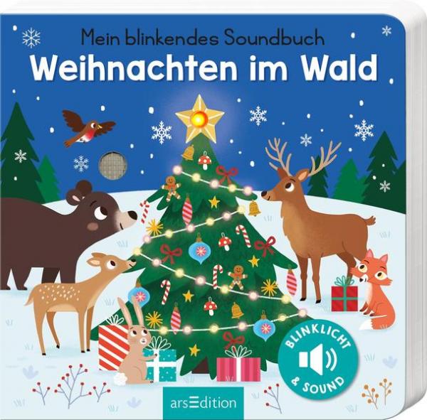Mein blinkendes Soundbuch – Weihnachten im Wald (Mängelexemplar)