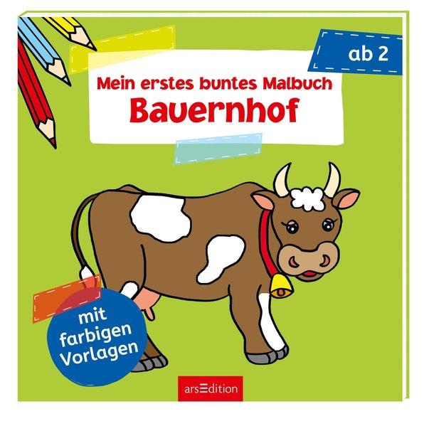 Mein erstes buntes Malbuch - Bauernhof - Mit farbigen Vorlagen (Mängelexemplar)