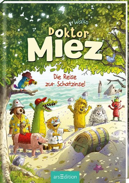 Doktor Miez - Die Reise zur Schatzinsel (Doktor Miez 4) (Mängelexemplar)