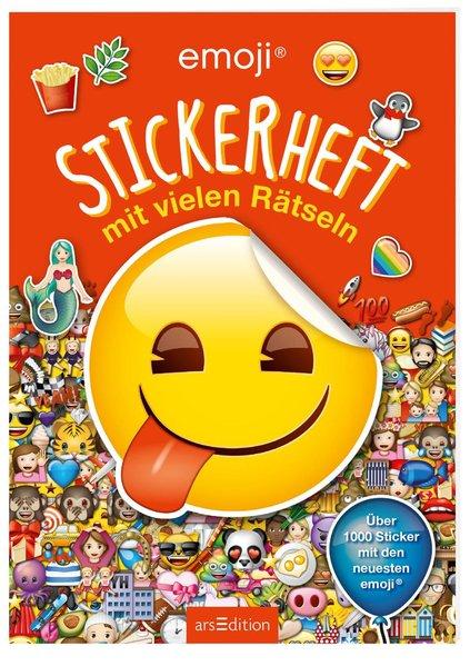 emoji - Stickerheft mit vielen Rätseln (Mängelexemplar)