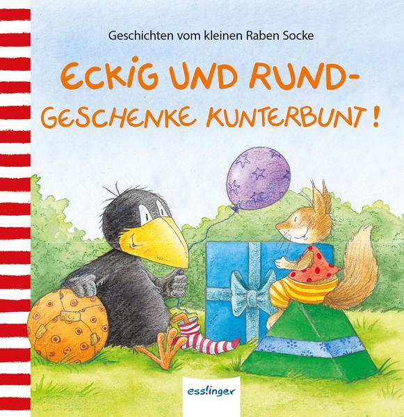 Der kleine Rabe Socke: Eckig und Rund – Geschenke kunterbunt! (Mängelexemplar)