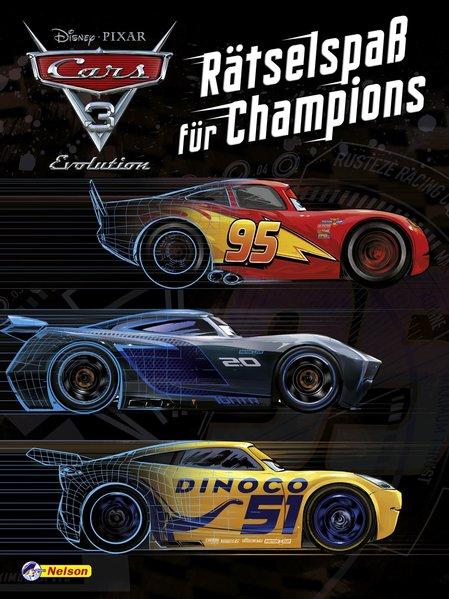 Disney Cars 3 : Rätselspaß für Champions (Mängelexemplar)