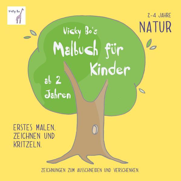 Malbuch Natur ab 2 Jahre